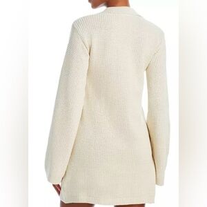 Onia, Cotton Waffle Knit Polo Dress Swim Cover-Up